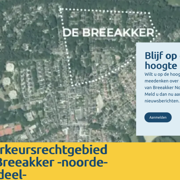VVD Voor U! krijgt antwoorden op de vragen rondom Breeakker Noord
